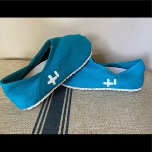 OTZ Shoes CORKlite® Teal Canvas Size 37/6.5 Removable Footbed Comfort